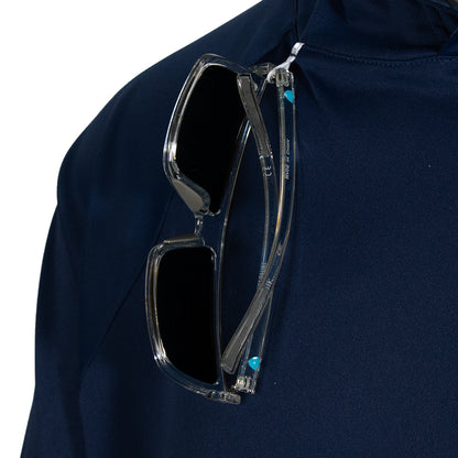 Men's Hooded Performance Long Sleeve Shirt|SA-20638N