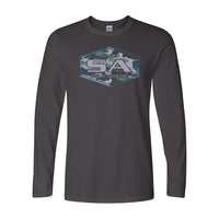 Men's Long Sleeve Graphic Tee Shirt|SA-20652