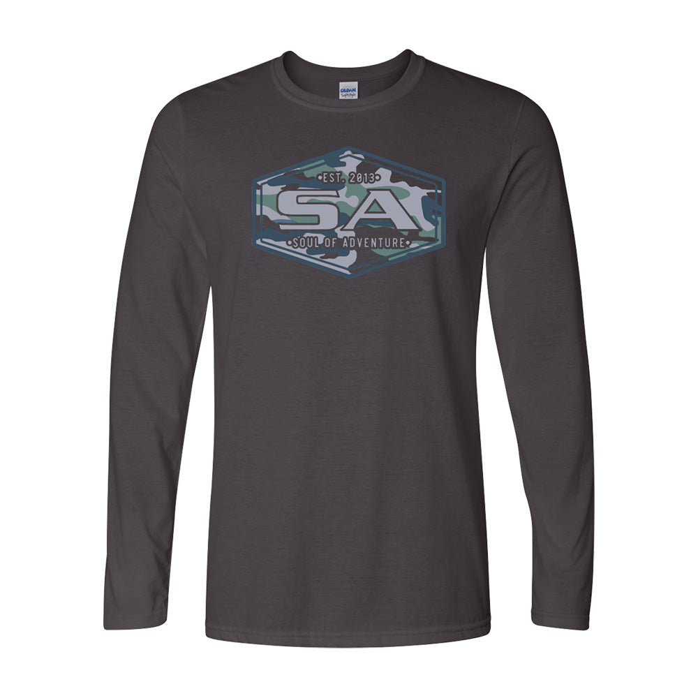 Men's Long Sleeve Graphic Tee Shirt|SA-20652
