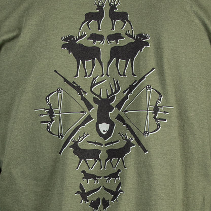 Men's Long Sleeve Graphic Tee Shirt|SA-20653