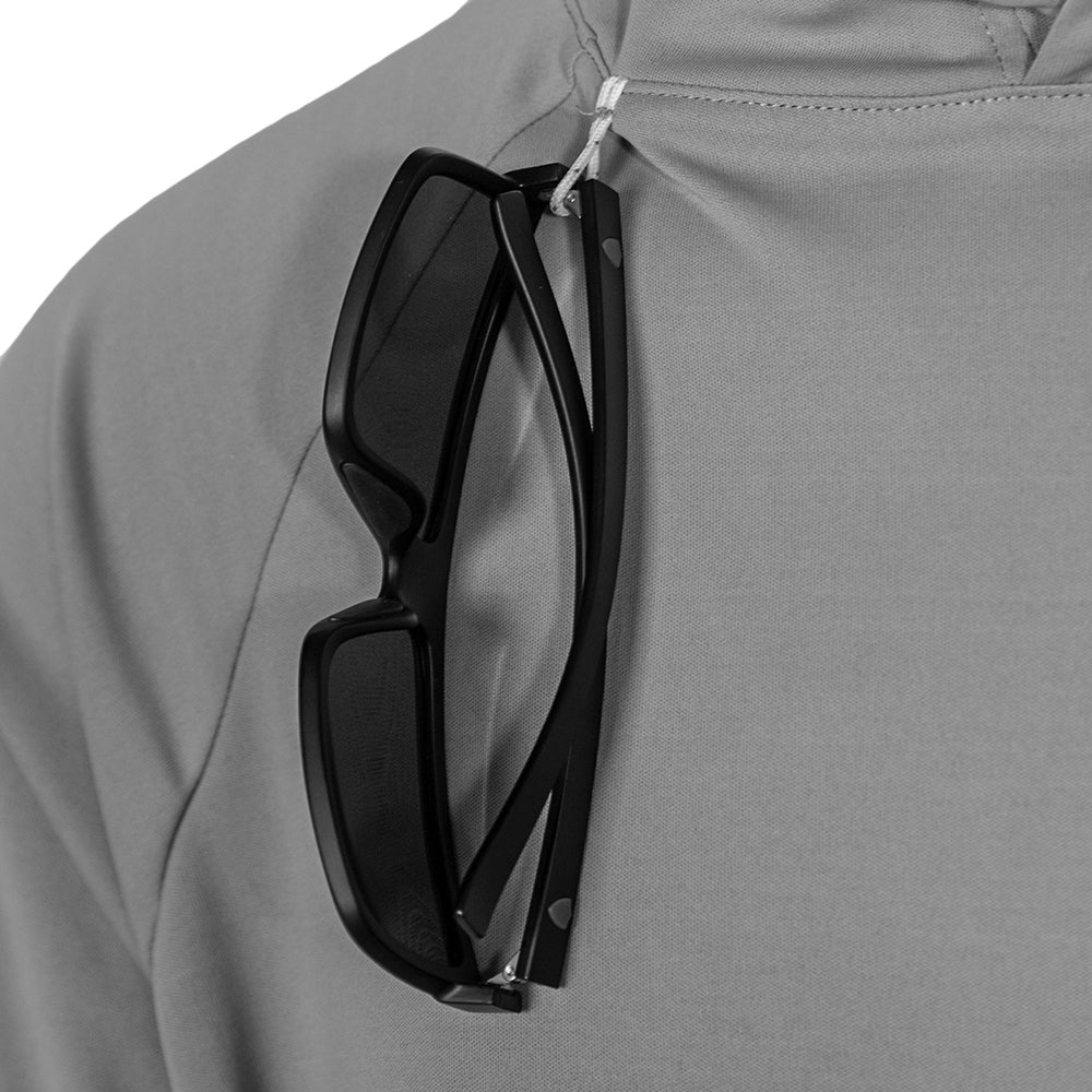 Men's Hooded Performance Long Sleeve Shirt|SA-20663