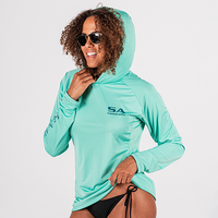 Women's Hooded Performance Long Sleeve Shirt|SA-21055