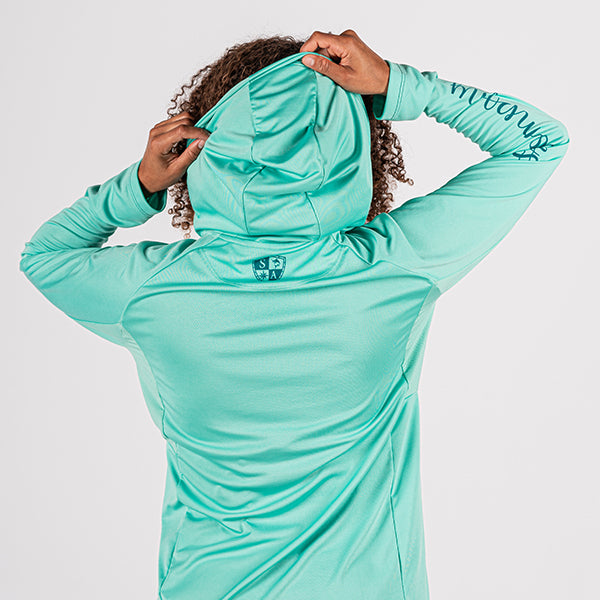 Women's Hooded Performance Long Sleeve Shirt|SA-21055