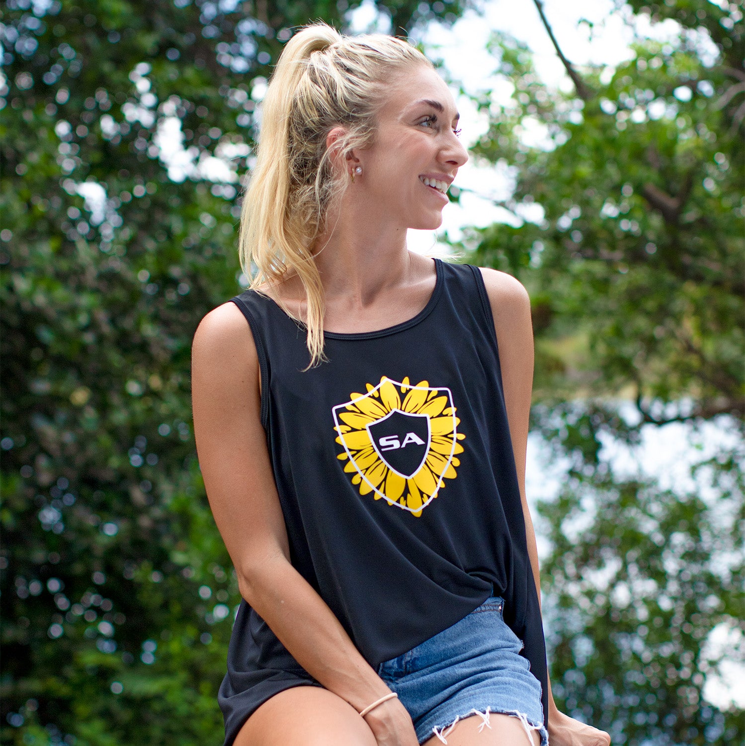 Women's Tie Tank Top|SA-21059