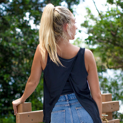 Women's Tie Tank Top|SA-21059