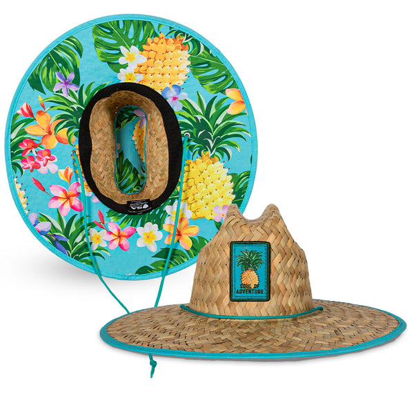 SA Company Classic Straw Hat | Tropical Fruit