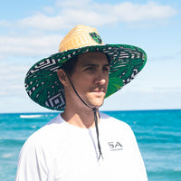 Palms Under Brim Straw Hat|SA-30651-TU