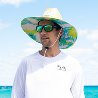 Palms Under Brim Straw Hat|SA-30657-TU