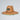Straw hat with a colorful SA logo on a light gray background