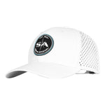 Performance Snapback | Blue Crest | White