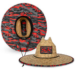Classic Straw Hat | Fire Military Camo