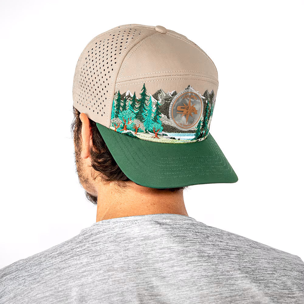 Performance Snapback|SA-30760-PINE-RIDGE