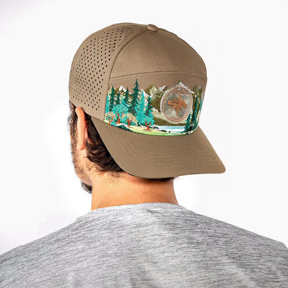 Performance Snapback|SA-30760-SANDY-BLUFF