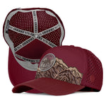 Special Edition Performance Snapback | Mountain Day | Maroon