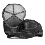 Performance Snapback | Blackout Military Camo