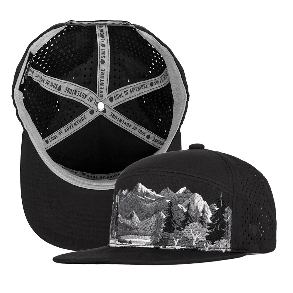 Flat Bill Snapback|SA-30833-NIGHT-SHADOWS