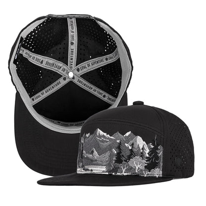 Flat Bill Snapback|SA-30833-NIGHT-SHADOWS