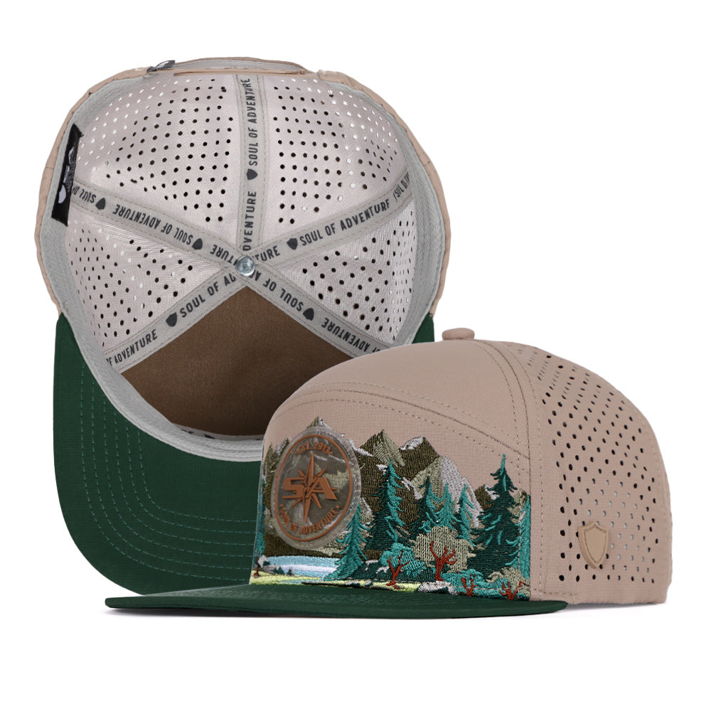 Flat Bill Snapback|SA-30833-PINE-RIDGE