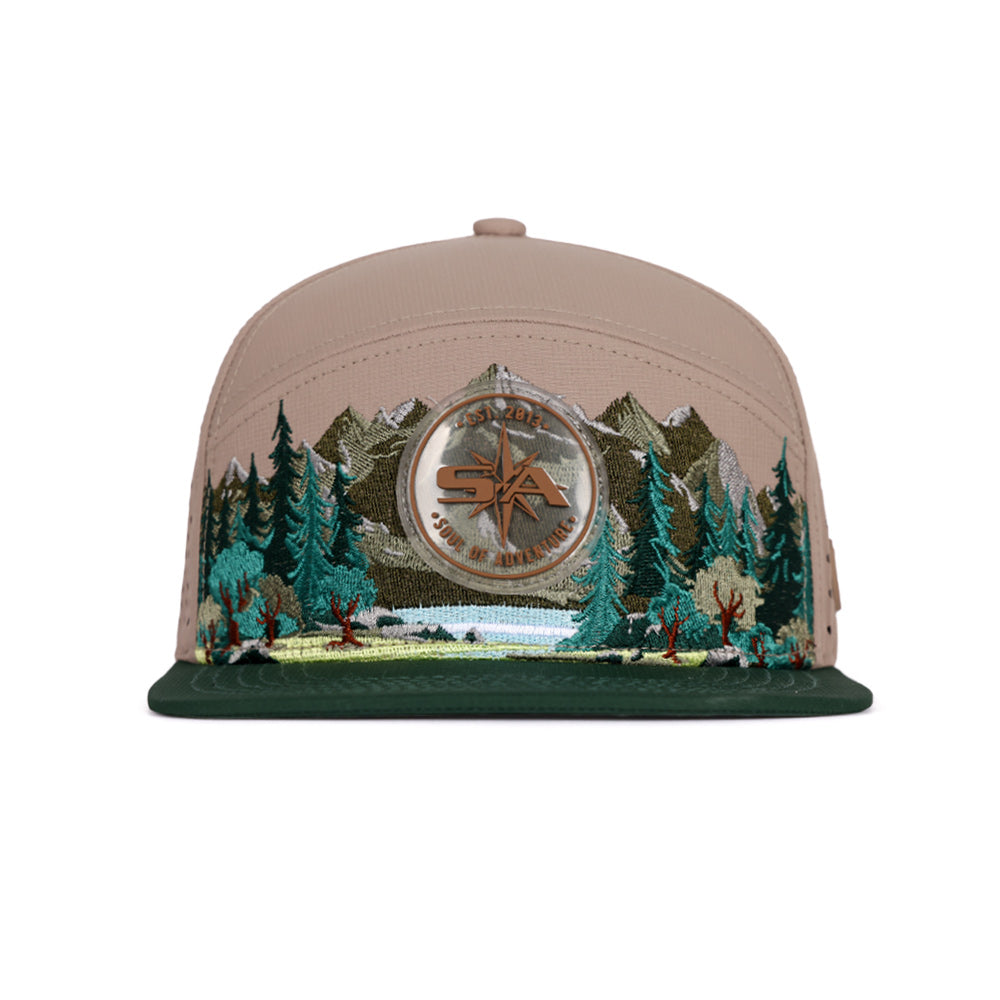 Flat Bill Snapback|SA-30833-PINE-RIDGE