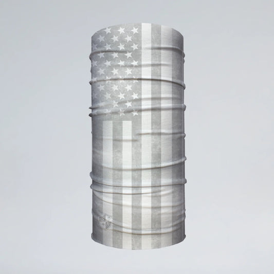 Neck Gaiter | Whiteout American Flag