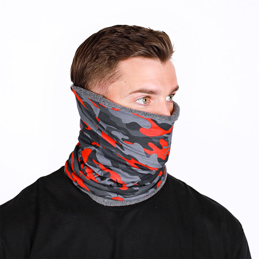 Fleece Face Shield|SA-50582-GRY