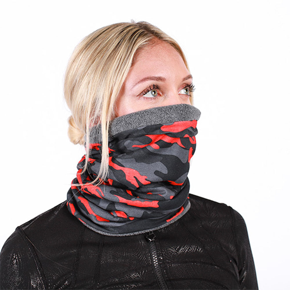Fleece Face Shield|SA-50582-GRY