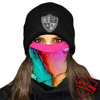 Fleece Face Shield|SA-50687-PNK