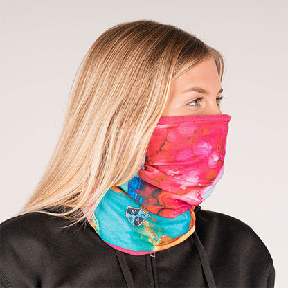 Fleece Face Shield|SA-50687-PNK