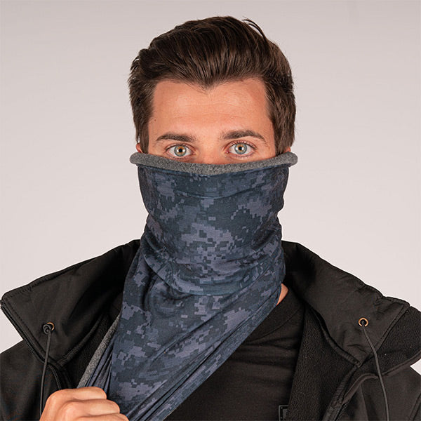 Fleece Face Shield|SA-50693-GRY