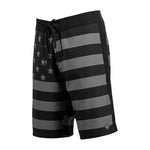 Board Shorts | Blackout American Flag