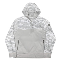 Half Zip Performance Hoodie | Ghost Military Camo