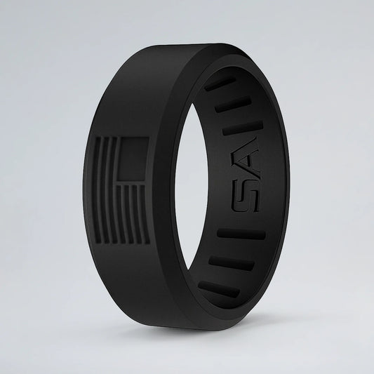 Silicone Ring Chisel | Flag | Black