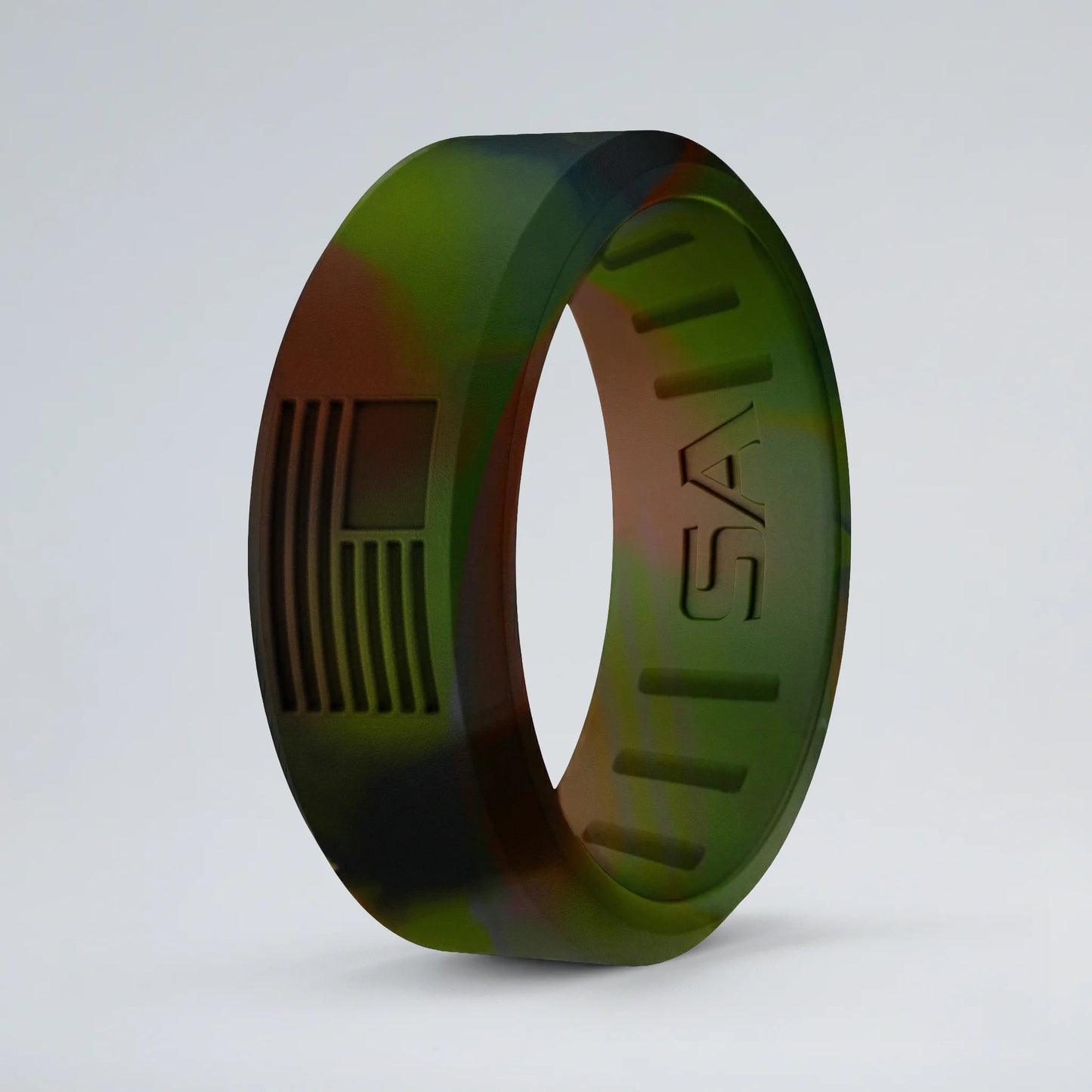 Silicone Ring Chisel | Flag | Green Camo
