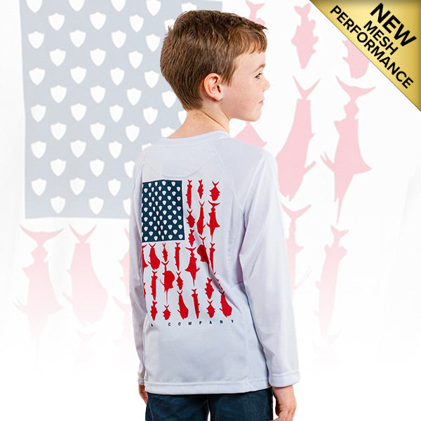 Kids Performance Long Sleeve Shirt|SA-K20001