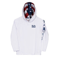 Kids Hooded Performance Long Sleeve Shirt|SA-K20002