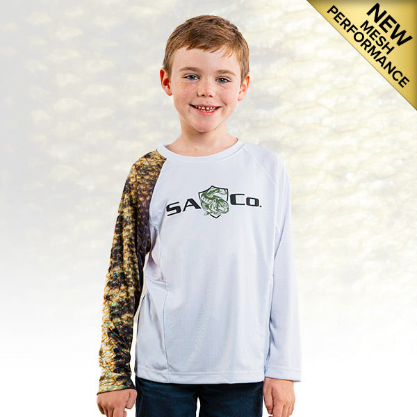 Kids Performance Long Sleeve Shirt|SA-K20004