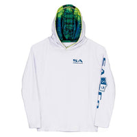 Kids Hooded Performance Long Sleeve Shirt|SA-K20005