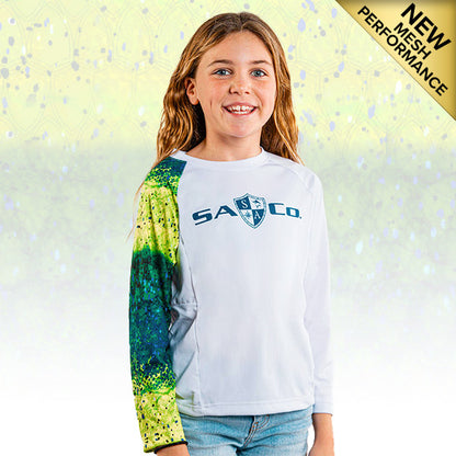 Kids Performance Long Sleeve Shirt|SA-K20006