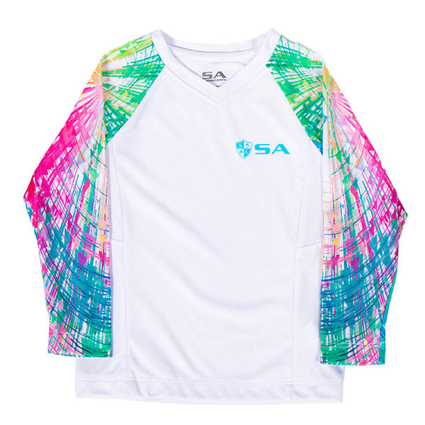 Girls Performance Long Sleeve Shirt|SA-K20010