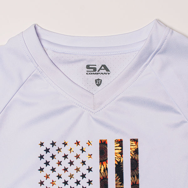 Girls Performance Long Sleeve Shirt|SA-K20015