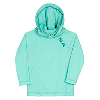 Kids Hooded Performance Long Sleeve Shirt|SA-K20029