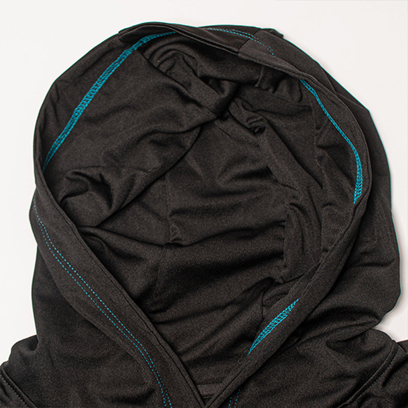 Kids Hooded Performance Long Sleeve Shirt|SA-K20032