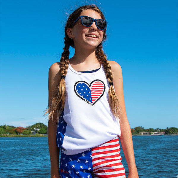 Girls Active Tank|SA-K20039