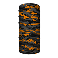Orange & Grey Military Camo