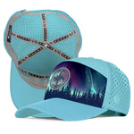 Special Edition Performance Snapback | Northern Lights | Light Blue