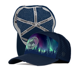 Special Edition Performance Snapback | Northern Lights | Navy