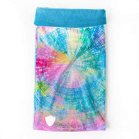 Fleece Face Shields® | Rainbow Spiral