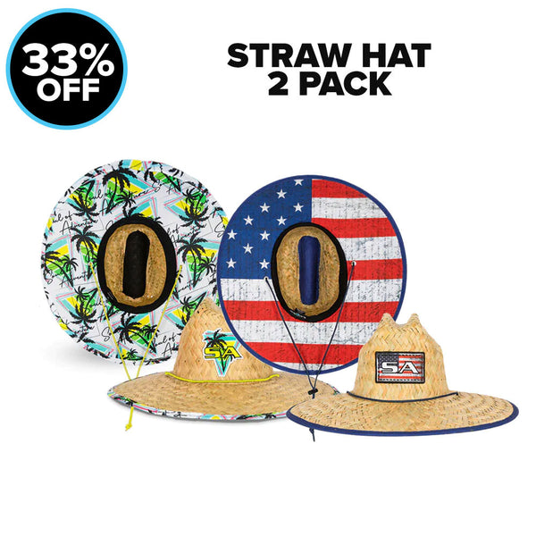 SA Company Straw Hat 2 Pack