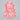 Jax Beach Long Sleeve UV Cover Up in Waterlily Salmon Rose on a light gray background