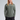 Men's Grid Fleece Pullover Green - Front